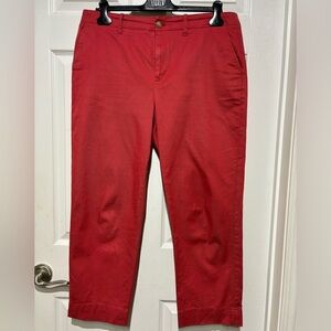 Brooks Brothers Womens Red/Orange  Chinos